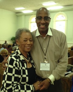 Presbytery Moderator Marye Jeffries and Rev. Dr.  J Herbert Nelson